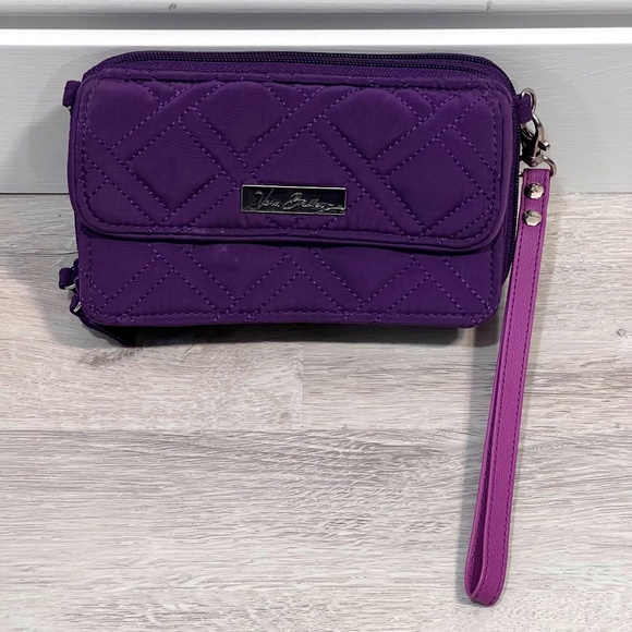 Vera Bradley Handbags - Vera Bradley Purple Wristlet